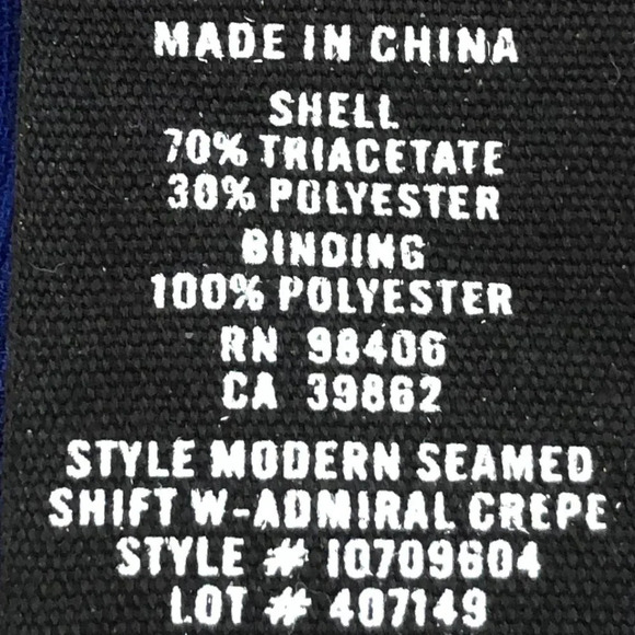 Theory Admiral Crepe Modern Seamed Fit & Flare Midi Dress Cobalt Blue Sz 10 - Picture 11 of 13